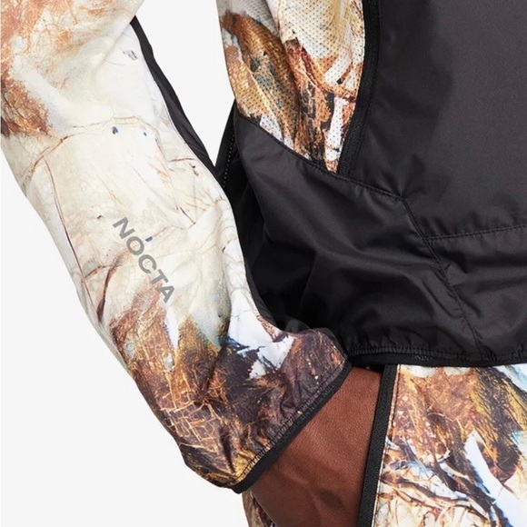 NOCTA Drake Forza Nike Running Jacket Black/Camo FJ3009-010 Men’s Size Small - Picture 6 of 16